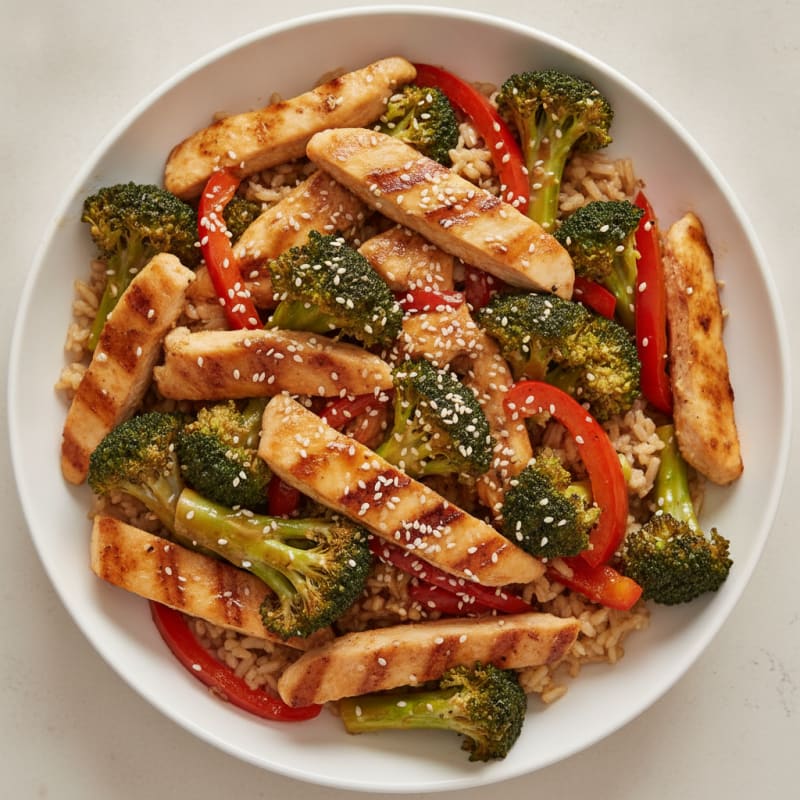 Teriyaki Chicken and Broccoli Stir-Fry