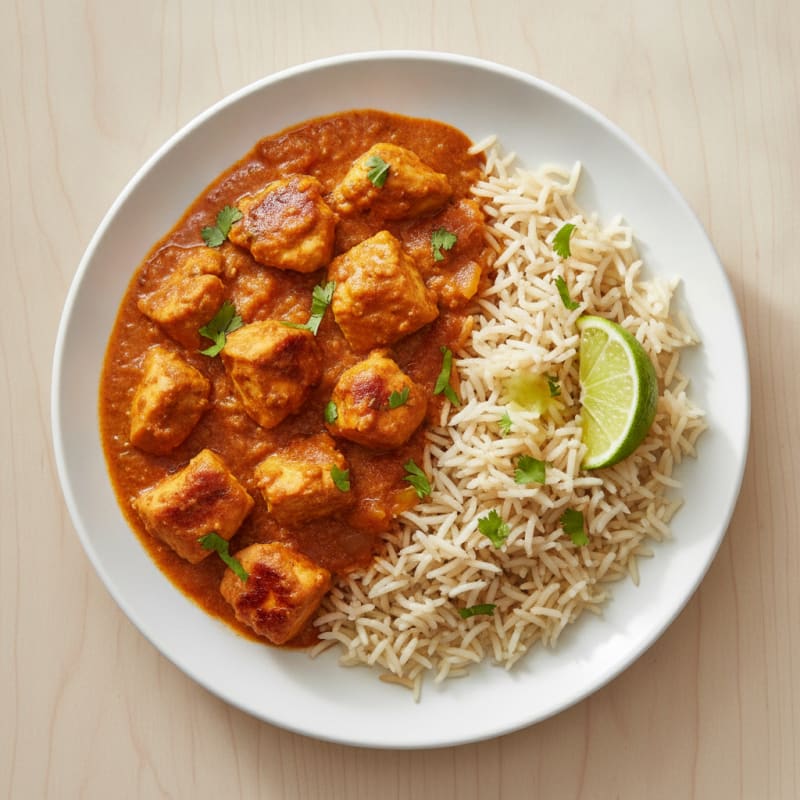 Indian Spiced Chicken Masala with Basmati