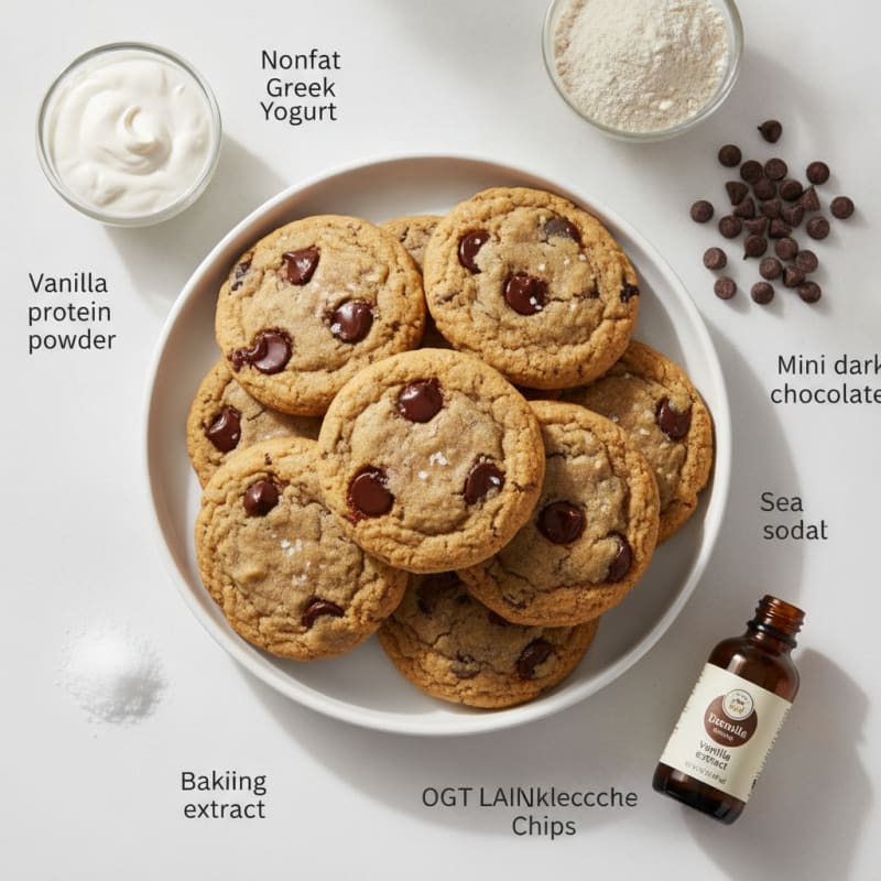 Greek Yogurt Chocolate Chip Cookies