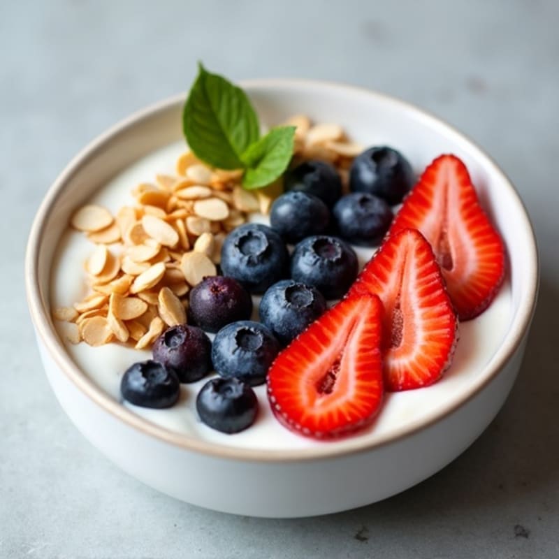 Creamy Greek Yogurt Power Bowl with Berries