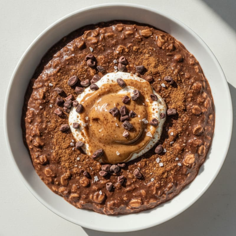 Chocolate Peanut Butter Protein Oats