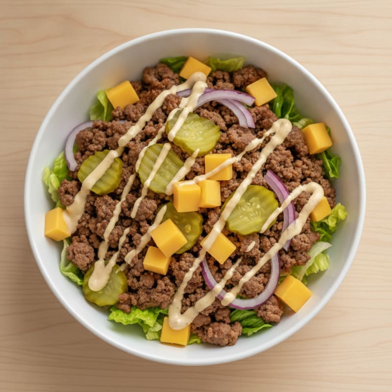 Big Mac Protein Bowl