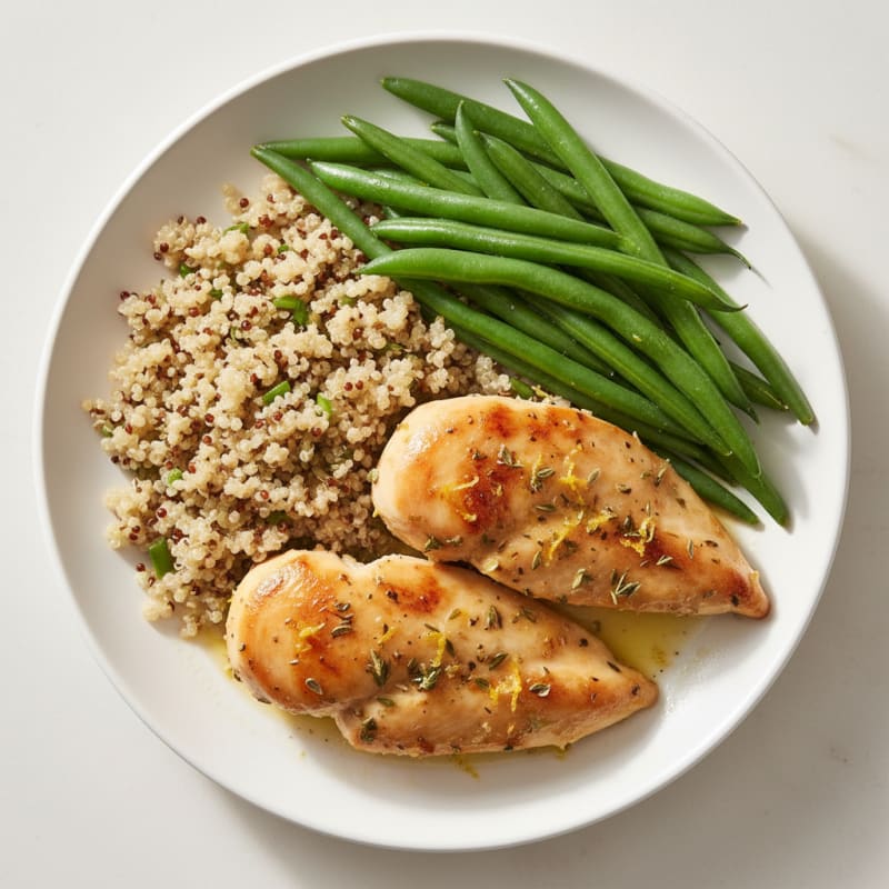 Slow Cooker Lemon Herb Chicken