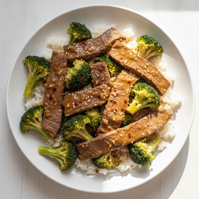 Slow Cooker Beef and Broccoli