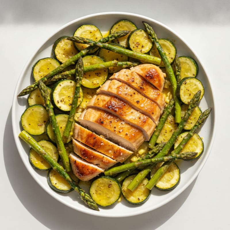 Sheet Pan Lemon Herb Chicken and Veggies