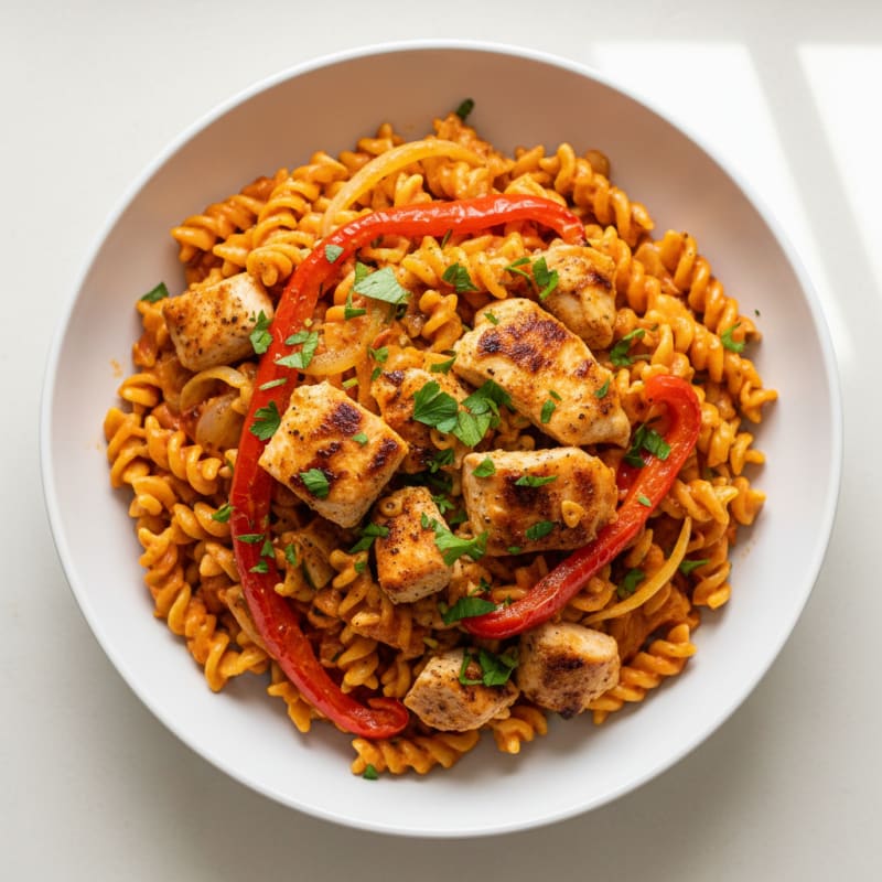 Creamy Roasted Red Pepper Pasta