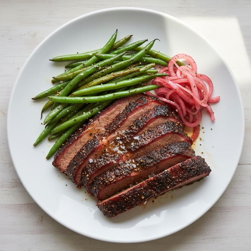 Texas Smoked Brisket Plate