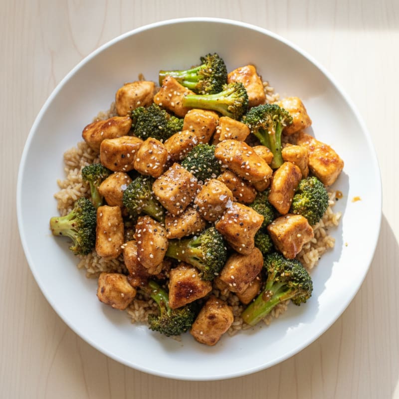 Teriyaki Chicken and Broccoli Stir-Fry