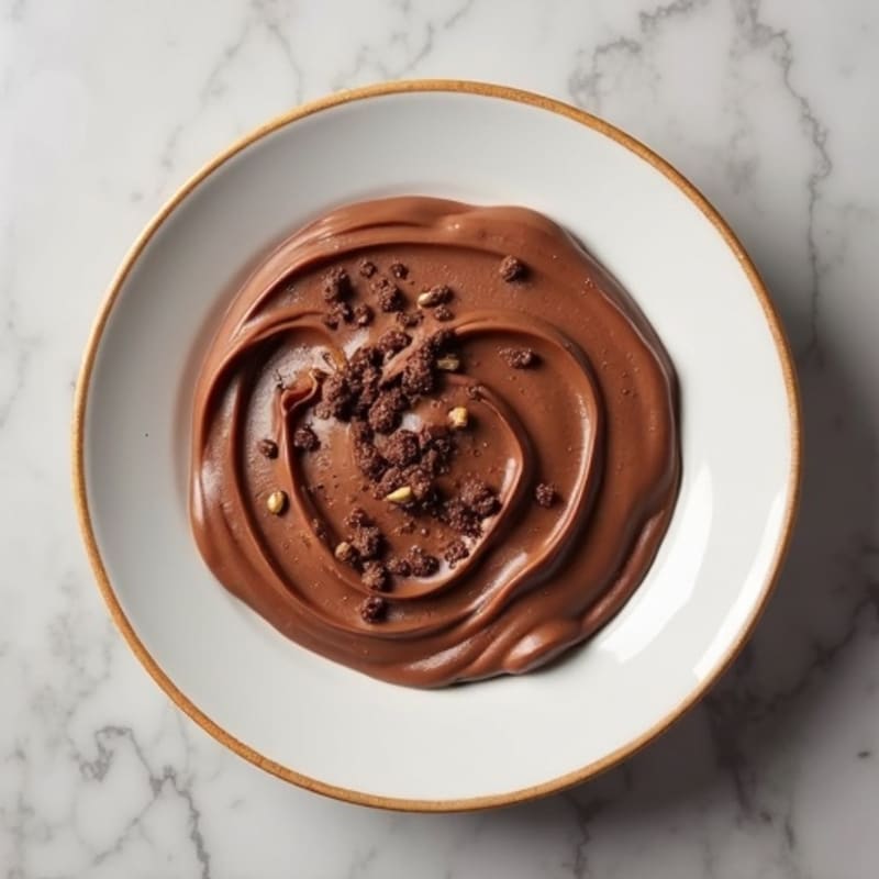 Silky Chocolate Protein Pudding with Greek Yogurt
