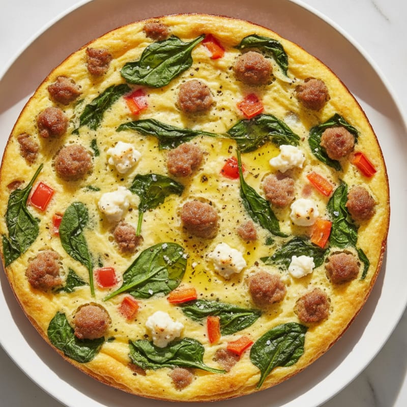 Savory Egg and Sausage Bake