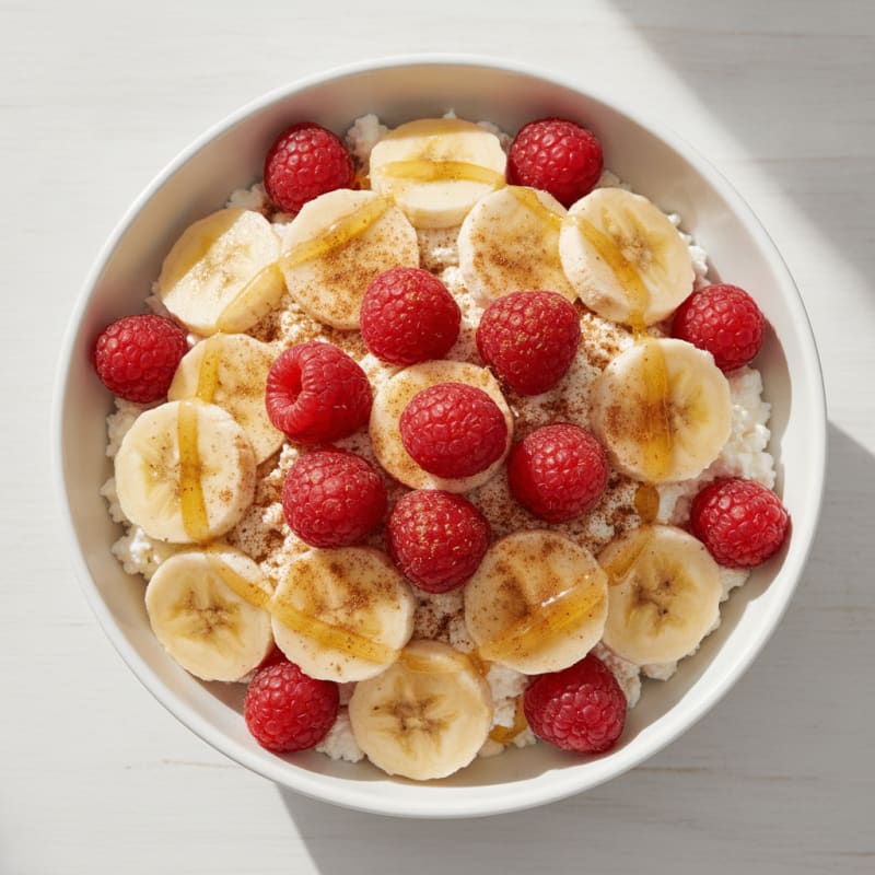 Banana Berry Protein Parfait