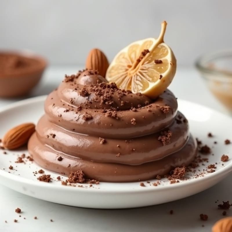 Silky Chocolate Protein Pudding with Greek Yogurt