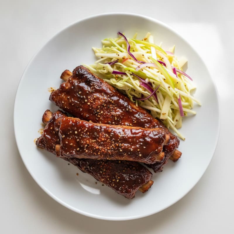 Sticky BBQ Baby Back Ribs