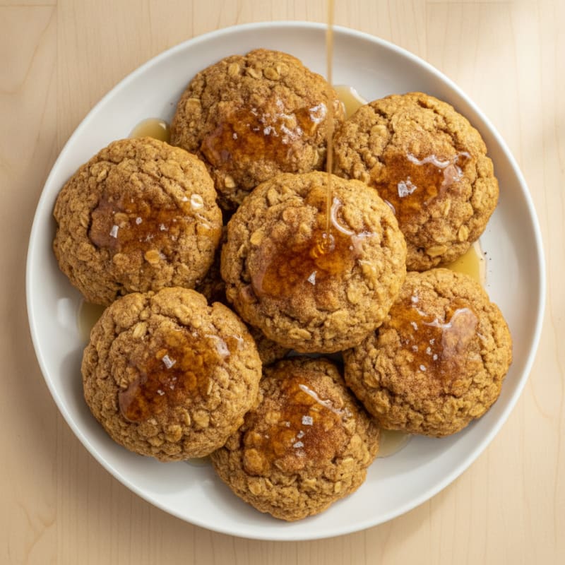 Baked Protein Oatmeal Cookies