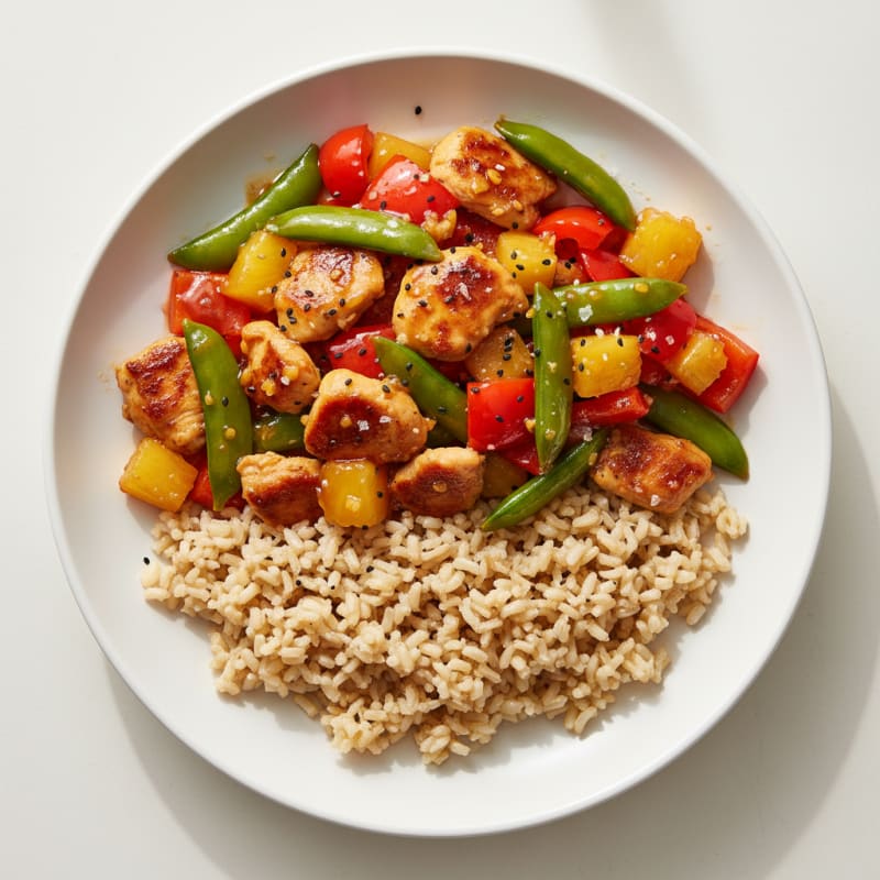 Sweet and Sour Chicken Stir-Fry