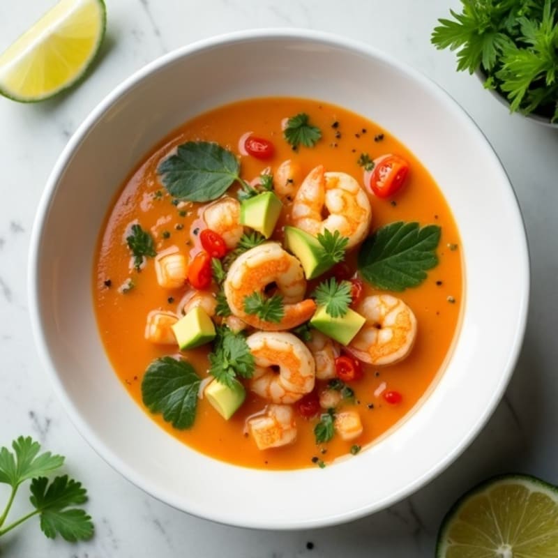 Creamy Coconut Shrimp Soup