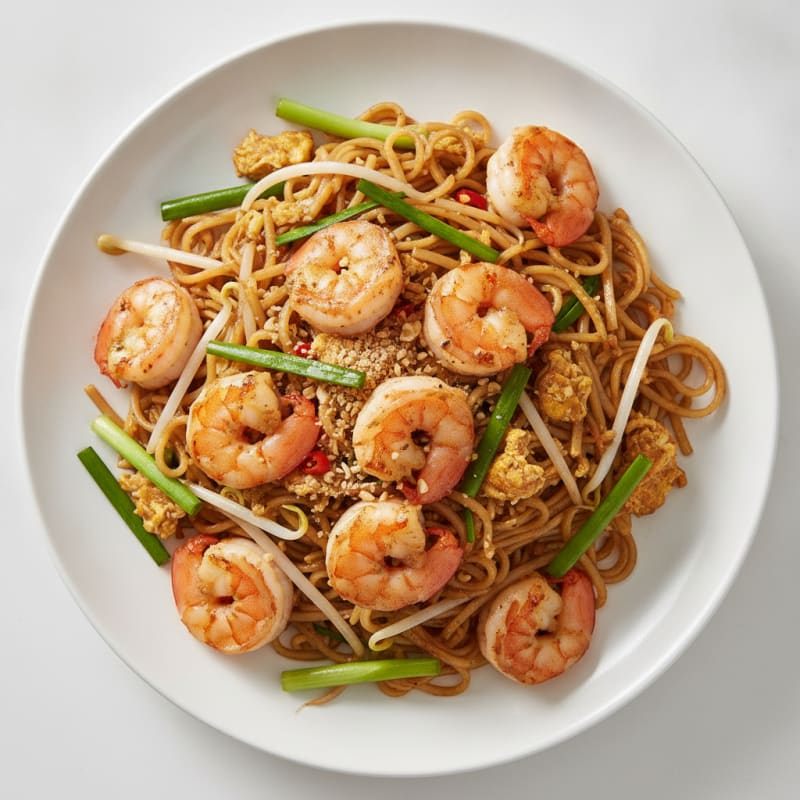 Shrimp Pad Thai Noodles