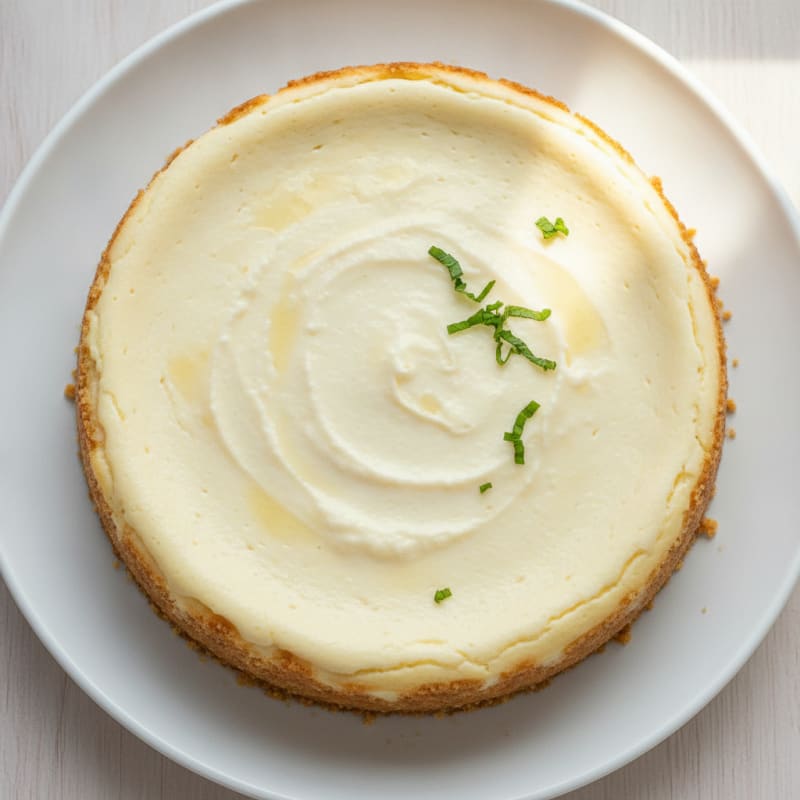 Creamy Greek Yogurt Protein Cheesecake
