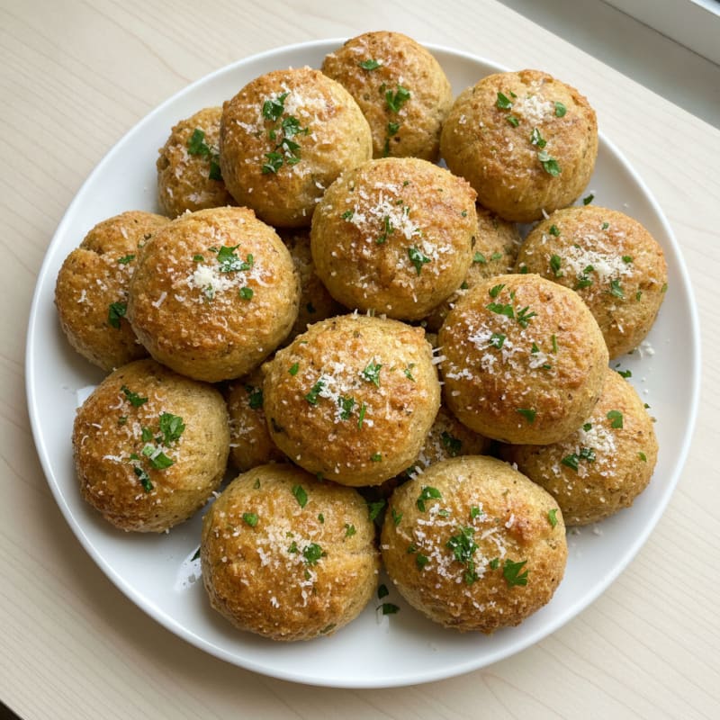 Garlic Parmesan Pretzel Bites
