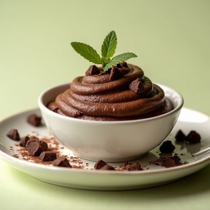 Silky Dark Chocolate Avocado Mousse