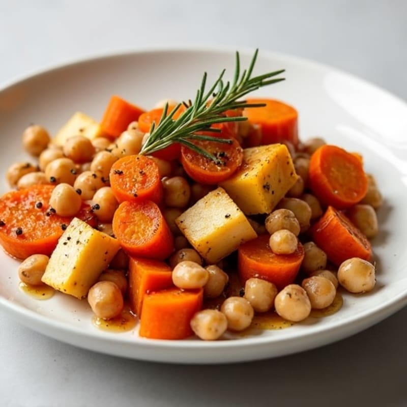 Maple-Roasted Root Vegetable Medley