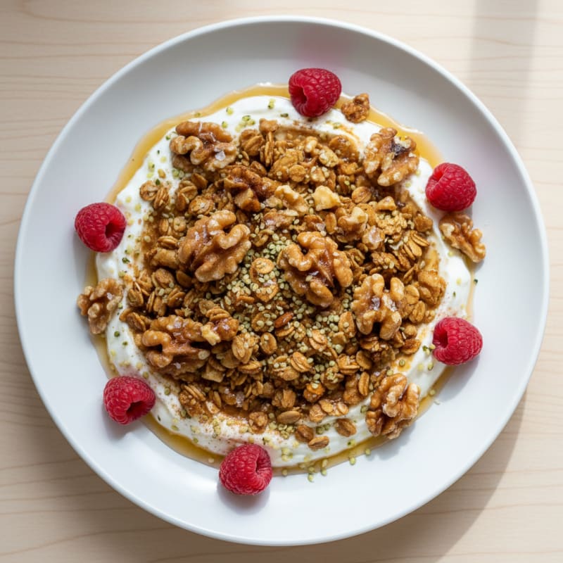Crunchy Honey-Nut Granola Clusters