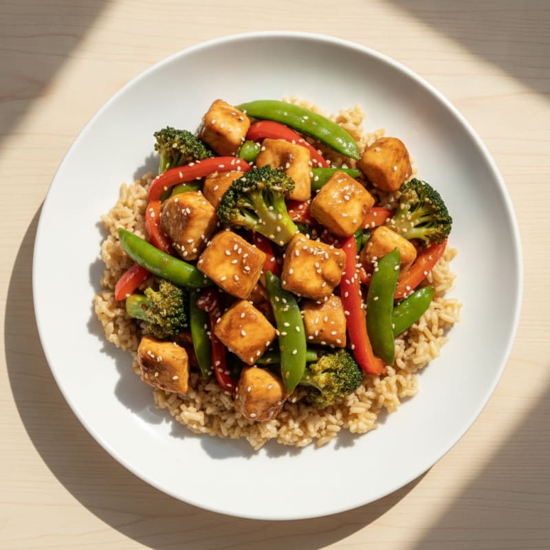 Teriyaki Chicken Stir-Fry with Vegetables