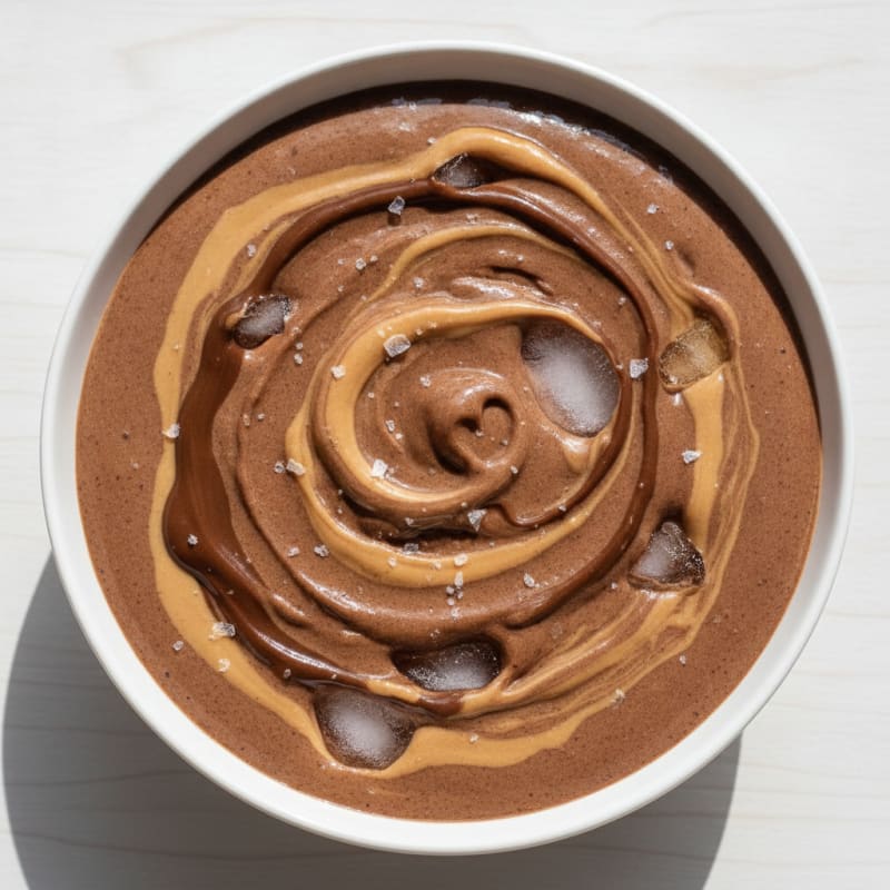 Chocolate Peanut Butter Tofu Smoothie
