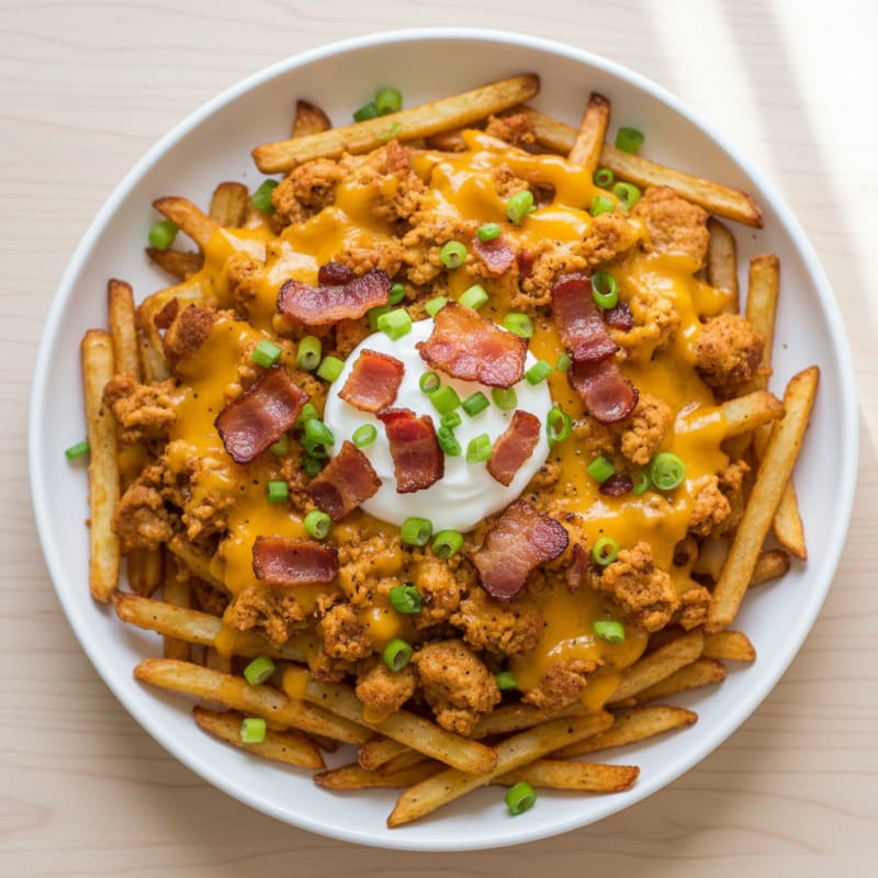 Crispy Bacon Cheese Fries