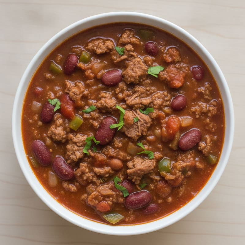Slow Cooker Beef Chili