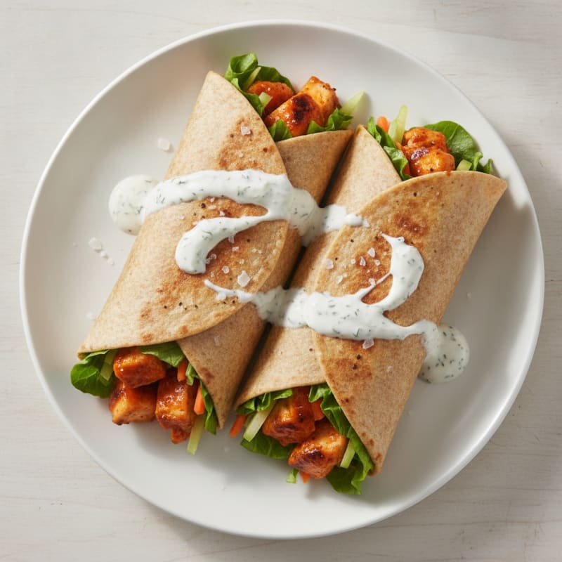 Buffalo Ranch Chicken Wrap