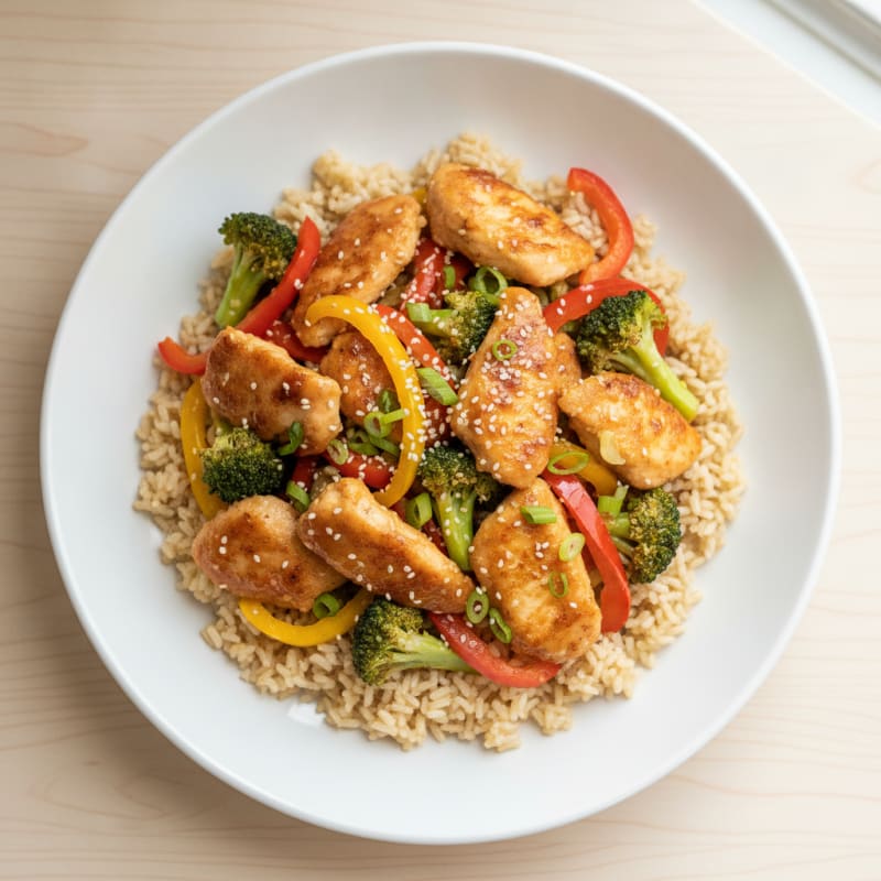 Sweet and Tangy Chicken Stir-Fry