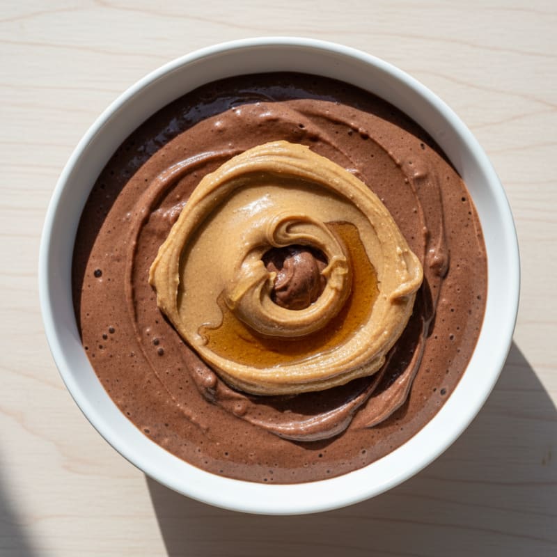 Silky Chocolate Protein Pudding with Greek Yogurt