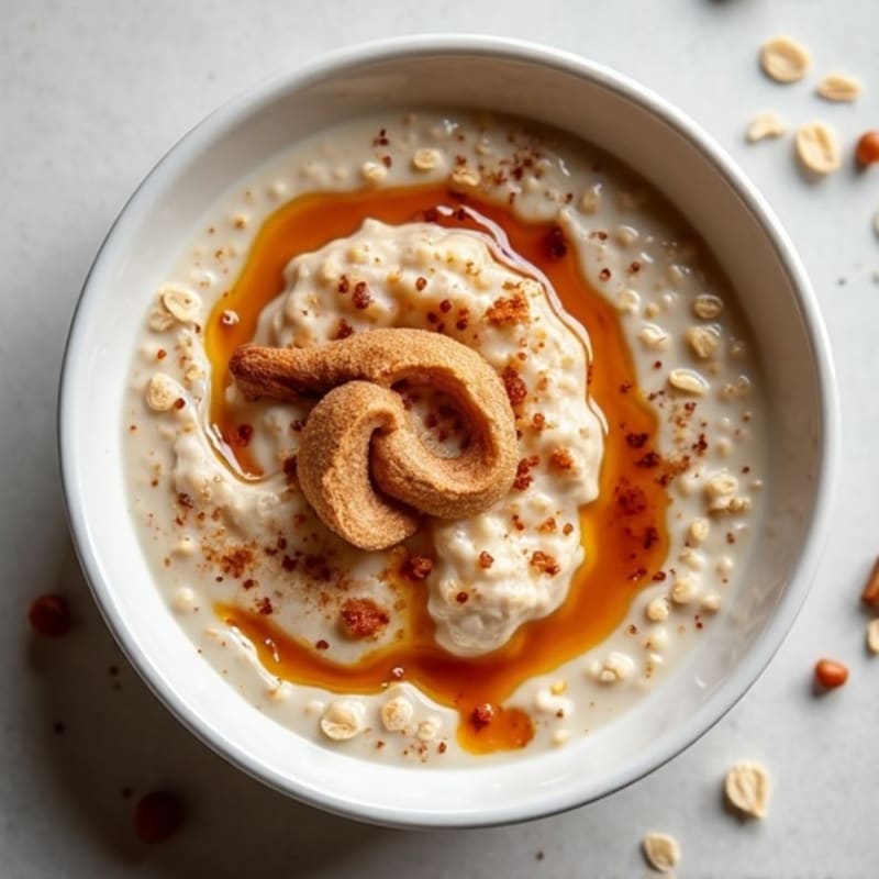 Creamy Cinnamon Swirl Protein Oats