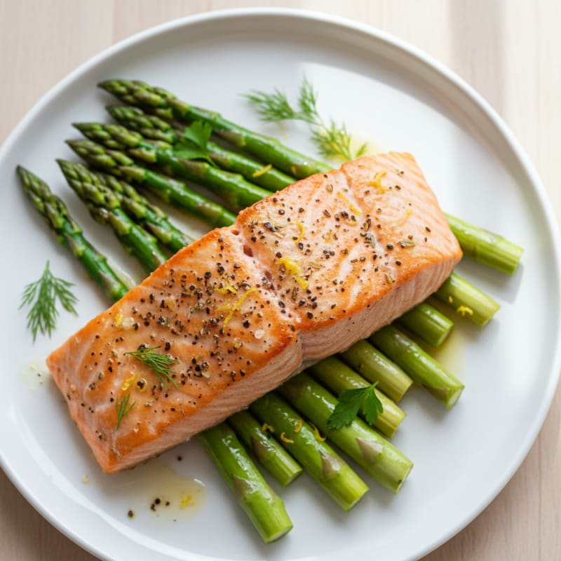 Quick Lemon Herb Pan-Seared Salmon