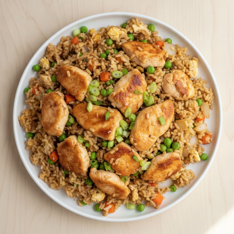 Chicken Fried Rice Skillet