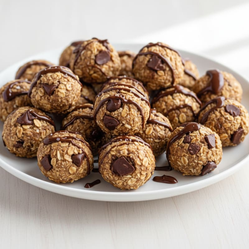 Chewy Chocolate Chip Protein Bites