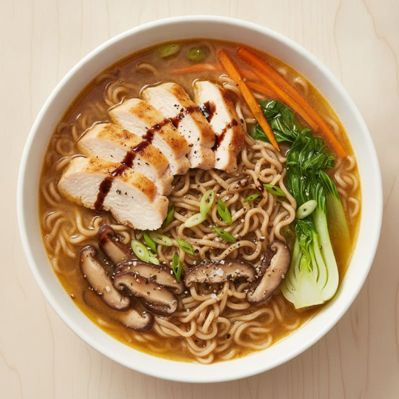 Chicken Ramen Noodle Bowl