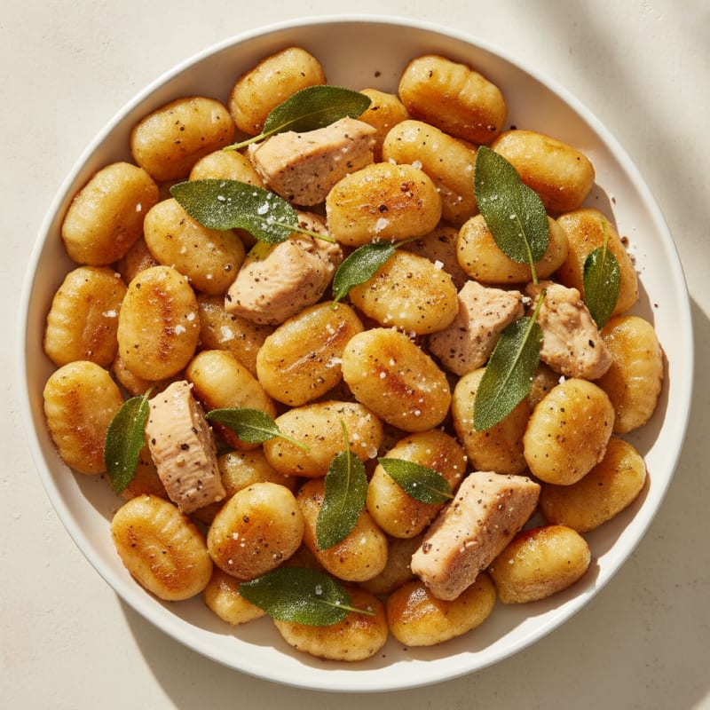 Ricotta Gnocchi with Sage Butter Sauce