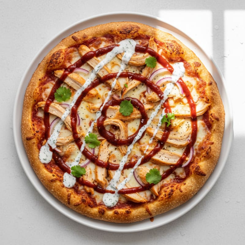 BBQ Ranch Chicken Pizza