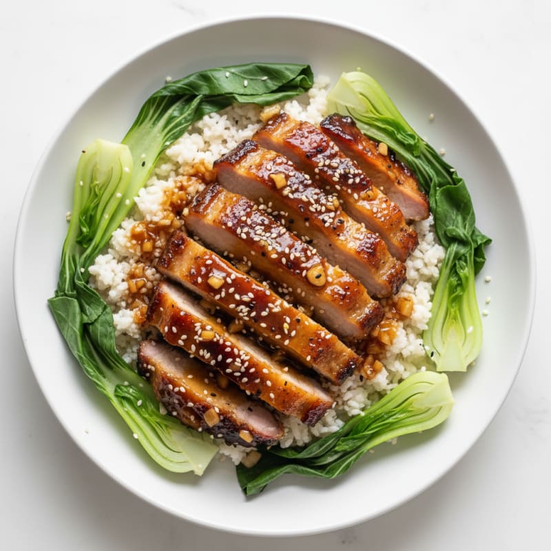 Caramelized Ginger-Soy Char Siu Pork