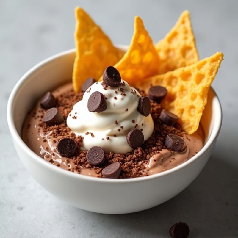 Protein Nacho Yogurt Bowl with Chocolate Chips