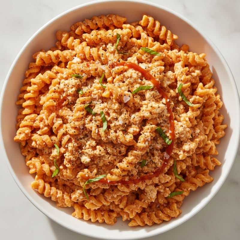 Protein Pasta with Marinara and Cottage Cheese