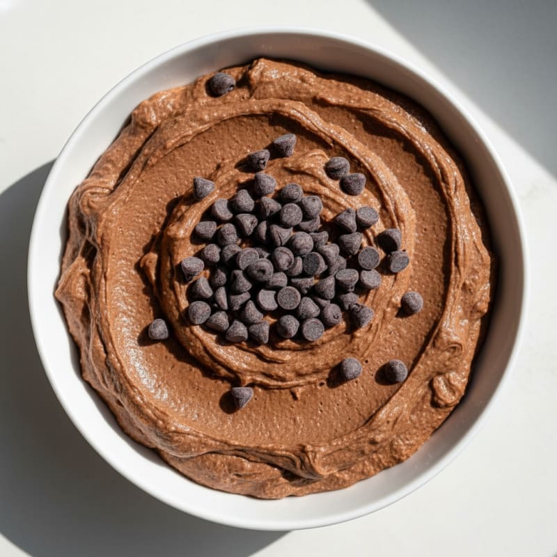 Creamy Cottage Cheese Chocolate Protein Pudding