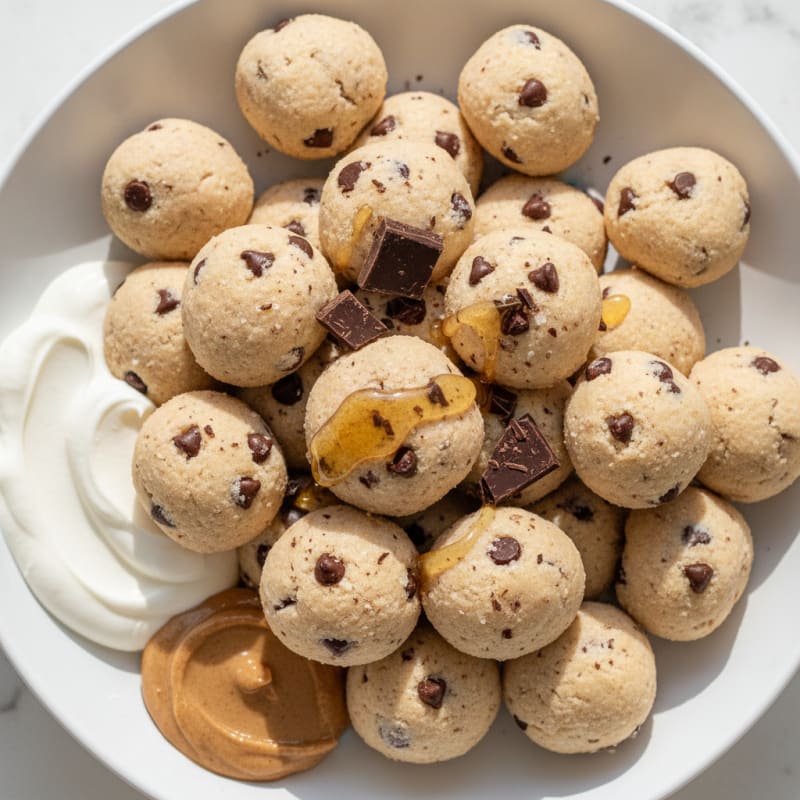 No-Bake Protein Cookie Dough Bites