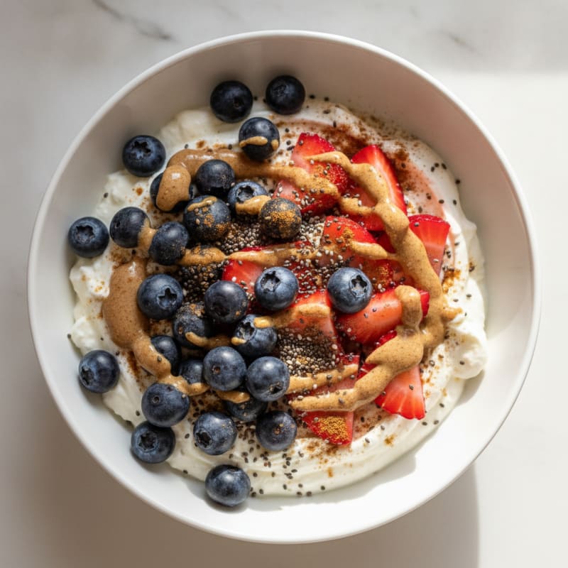 Berry Chia Yogurt Protein Bowl