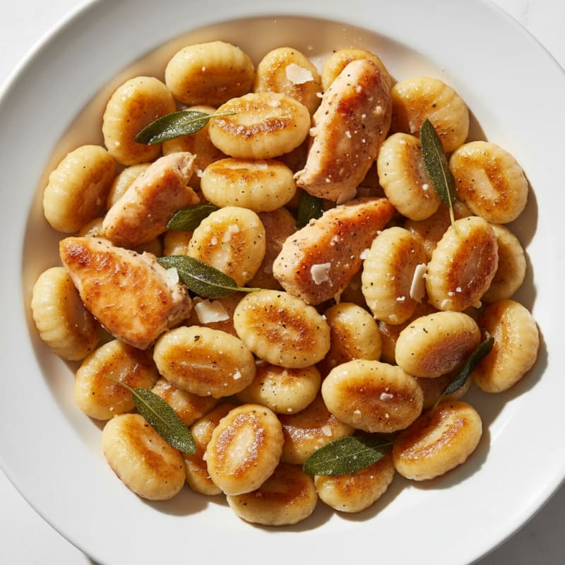 Creamy Ricotta Gnocchi with Sage Butter