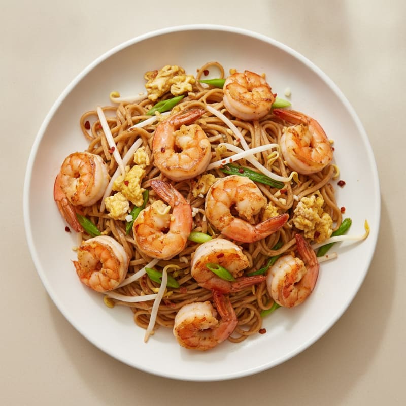 Shrimp Pad Thai Noodles