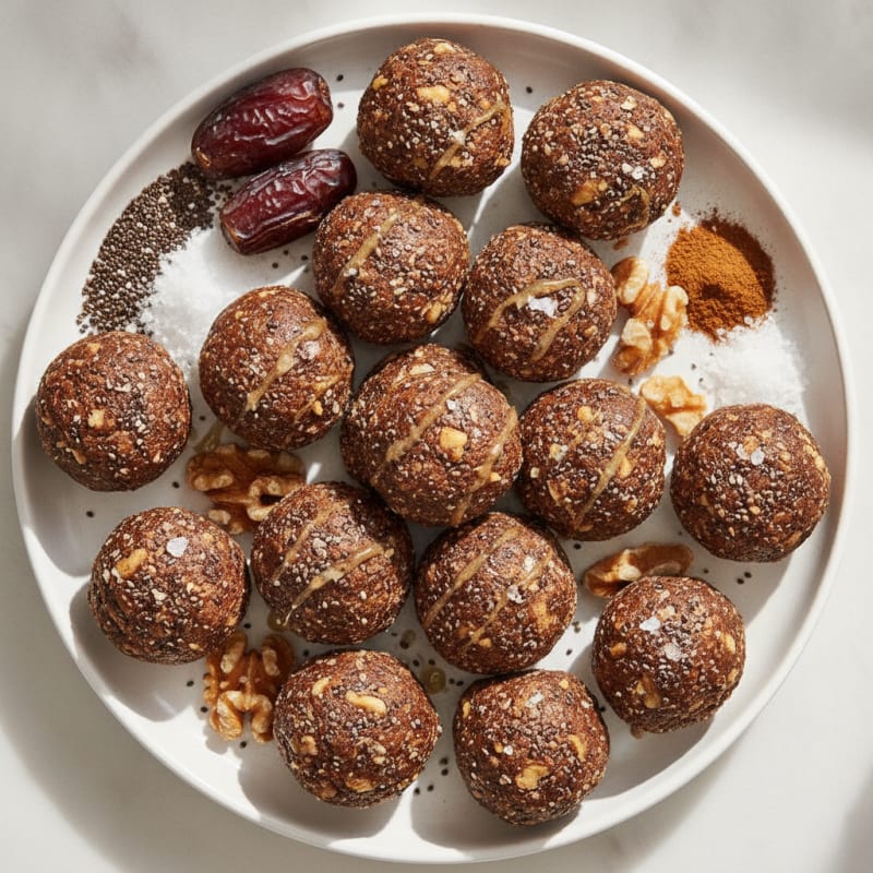 Date and Walnut Energy Bites