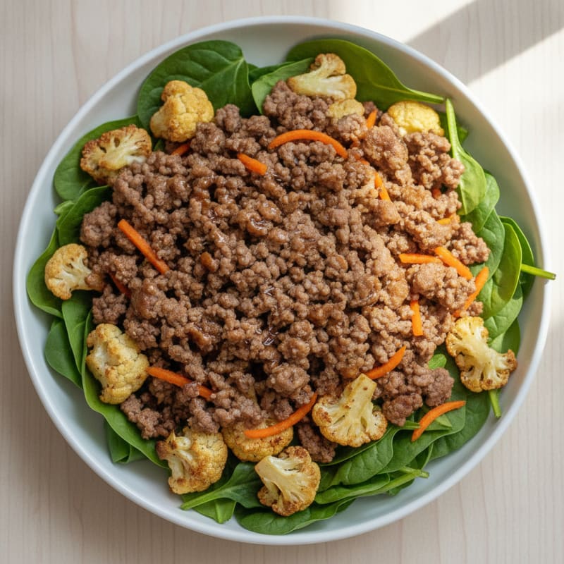 Lean Beef and Roasted Vegetable Salad